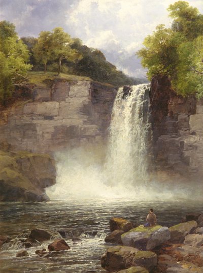 Ruthven Falls, North Wales by John Brandon Smith